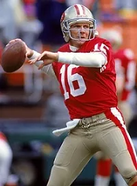 Joe Montana — great decision maker