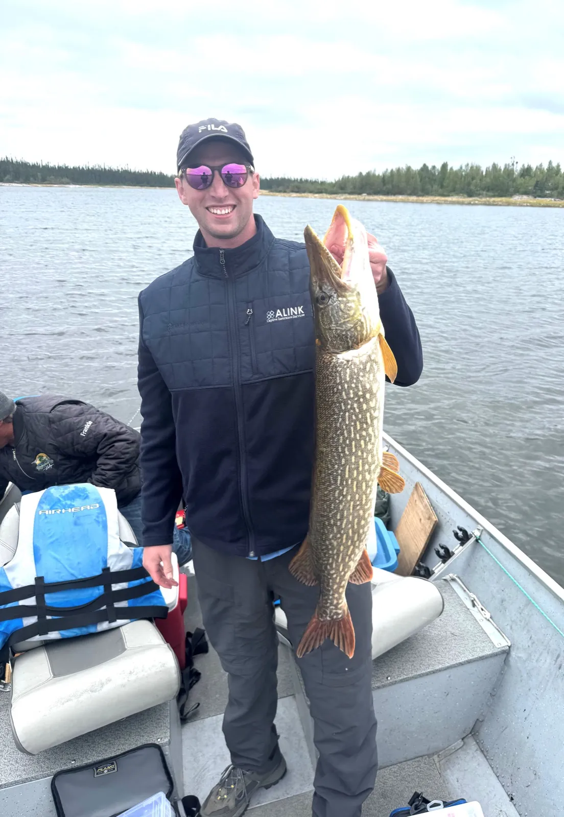 Nathan fishing