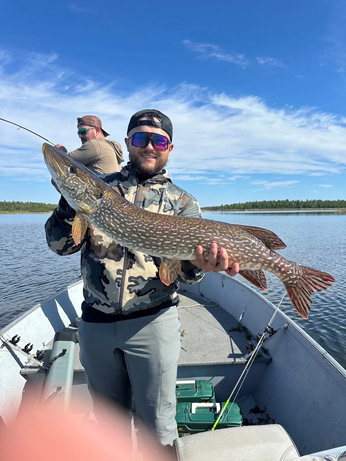 Dylan fishing